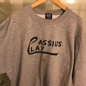 cassius clay sweater